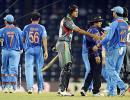 PIX: India scrape past Afghanistan in World T20 opener