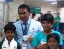 Spotted: Sunil Gavaskar in Bangalore