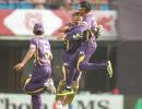 The hat-trick that gave Sunil Narine the Purple cap