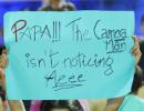 IPL PHOTOS: Get the message from the stands