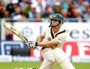 Ton by golden oldie Rogers lifts Australia on Day 2