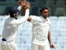 1st Test, Day 4: Indian spinners on fire in Chennai