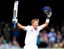 Ashes PHOTOS: Root hits century to put England in control