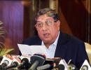 BCCI chief Srinivasan states demands before resignation