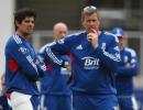 England coach Giles denies ball tampering allegations