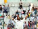 Dhawan scores fastest century on debut, India in control