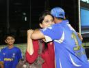 Rahul Dravid on Royals hugging spree