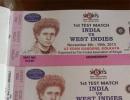 First look: Sachin face painted on tickets of Eden Test