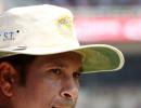 Sachin Tendulkar at the Wankhede