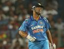 After the loss, captain Dhoni is a disappointed man