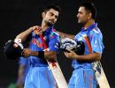 Match-winner Kohli gratefully accepts gift from skipper Dhoni