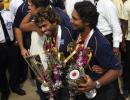 Lanka's street party marred by Mahela, Sanga T20 retirement controversy