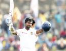 PHOTOS: Sangakkara's 10th double ton puts Sri Lanka ahead