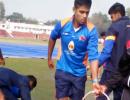 Desperate Mumbai players help in drying outfield at Railways ground