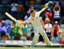 Smith pats his 'tail' after handsome lead over India