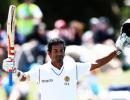 Karunaratne ton delays New Zealand victory push