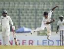 Sri Lanka well-placed after seamers dismiss Bangladesh cheaply