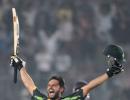 Another feather in Shahid Afridi's cap against India