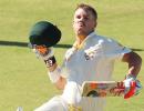 In-form Warner records a series of milestones SA Test series