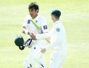 IN PIX: Misbah emulates Richard's record of fastest Test century