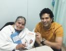 Take a look at who received first copy of Sachin's autobiography