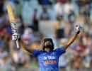 Rohit first to hit two ODI double centuries with record score