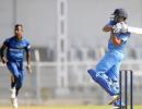 Sri Lanka reel under Rohit, Manish tons