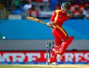 Ervine's maiden ton leads Zimbabwe to rare win