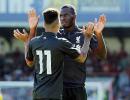 Rodgers delights at promising start for Liverpool's new strike duo