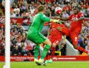 Multi-faceted Benteke impresses on Liverpool debut with all-round play