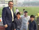 Break my record and my Ferrari is yours: Sehwag's promise to sons