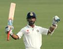 Rahane fifth Indian to score a century in each innings of a Test