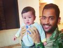 PHOTOS: This Dhoni is super cute!