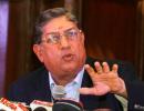 Srinivasan did most of the talking at BCCI meeting in Chennai