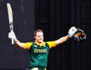 PHOTOS: Miller, Duminy hoist SA after Zimbabwe strike early