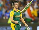 India DEFLATE South Africa skipper De Villiers