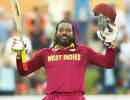 PHOTOS: Gayle smashes FASTEST double ton