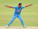 India pacer Shami out of UAE match; Binny may replace him