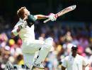 PHOTOS, Day 1: Warner, Rogers give Australia great start