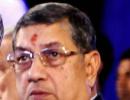 Srinivasan barred from contesting BCCI elections