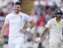 England pacer Anderson ruled out of fourth Ashes Test