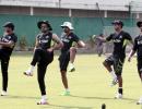 PHOTOS: Team India hits the nets on arrival in Mirpur