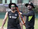 Dhoni skips nets; arch-rivals don't interact