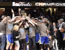 PHOTOS: Warriors beat Cavaliers to clinch NBA title