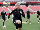 Women's World Cup: US forward Wambach slams ref, escapes punishment