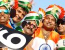 Ballistic fans paint the WACA in India colours