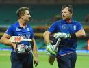 England beat Afghanistan in rain-swept Sydney