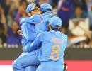 Rohit hundred as unbeaten India whip Bangladesh en route to semis