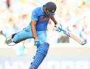 World Cup PHOTOS: 'Lucky' Rohit hits ton against Bangladesh