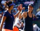 Sania-Hingis pair enters semis of Aegon International